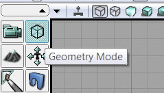 Unreal Development Kit "Geometry Mode" Button