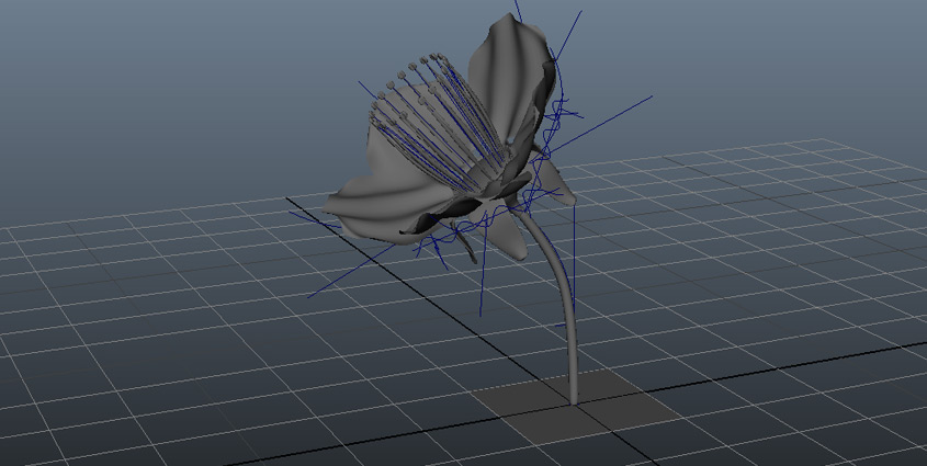 grouped Deformers following vertex modified geometry