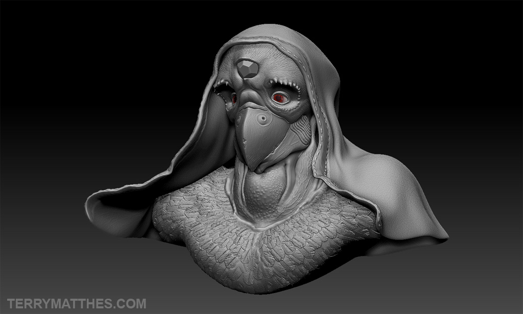 zbrush crow