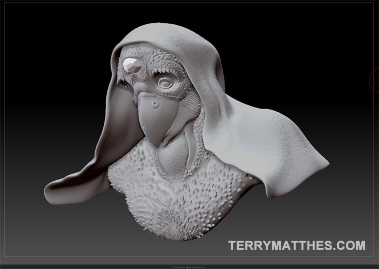 zbrush crow