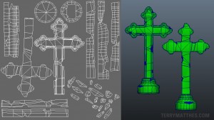 Tombstone UV Layout