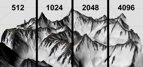 World Machine Detail Comparison